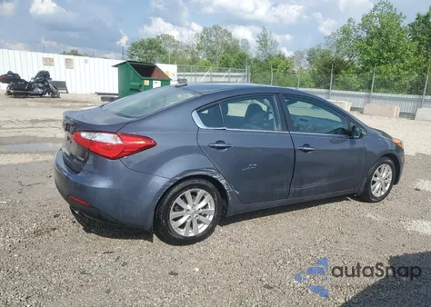 2015 Kia Forte Ex из США, поврежденный, VIN KNAFX4A8XF5291780